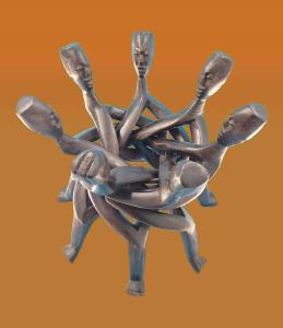 Cercle de figures humaines